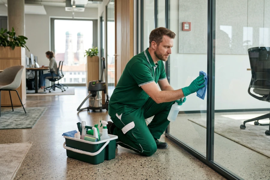 Unsere Leistungen in der Unterhaltsreinigung - Gebäudereinigung von Luna Glanz GmbH & Co KG