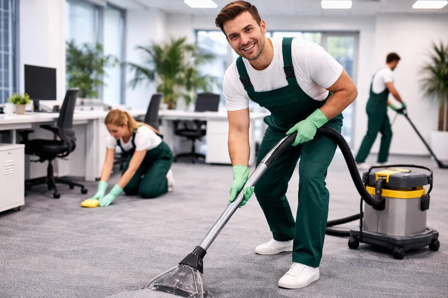 Professionelle Teppichreinigung in München für Teppiche und Teppichböden - Gebäudereinigung von Luna Glanz GmbH & Co KG