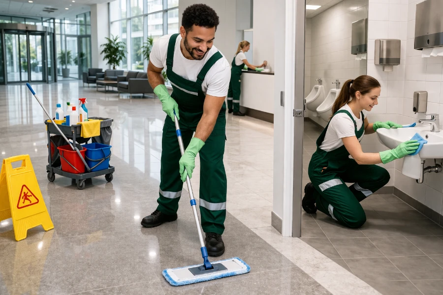 Unterhaltsreinigung in München - Gebäudereinigung von Luna Glanz GmbH & Co KG