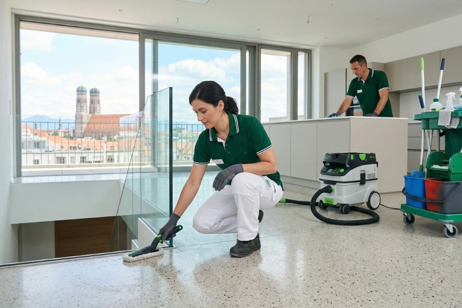 Baureinigung für Neubau, Sanierung, Umbau und Modernisierung - Gebäudereinigung von Luna Glanz GmbH & Co KG