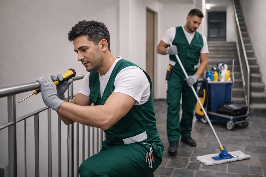 Unsere Leistungen im Hausmeisterservice - Gebäudereinigung von Luna Glanz GmbH & Co KG