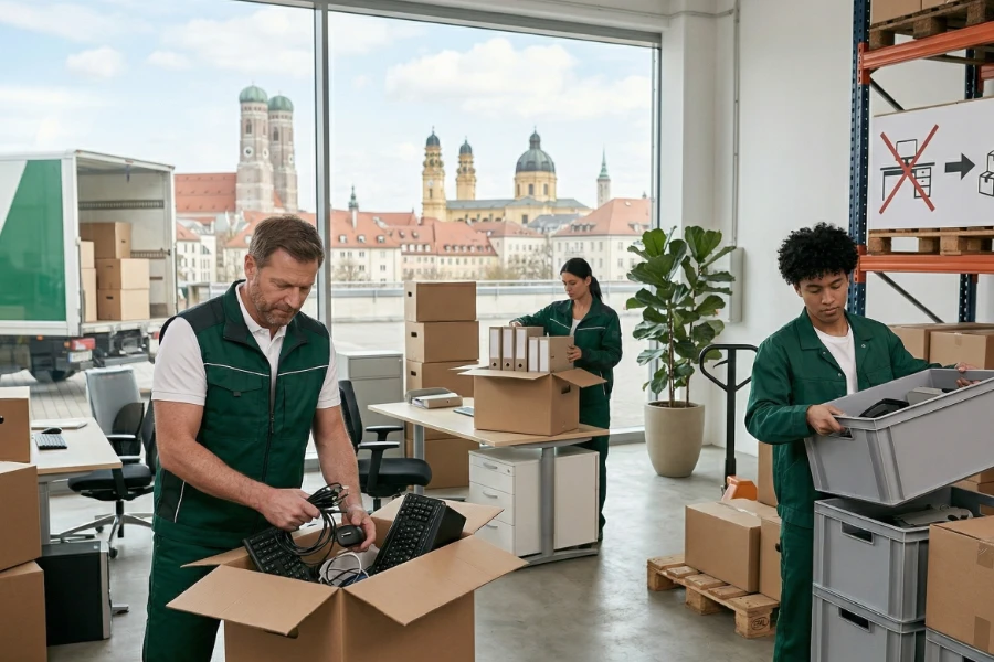 Unsere Leistungen in der Entrümpelung - Gebäudereinigung von Luna Glanz GmbH & Co KG