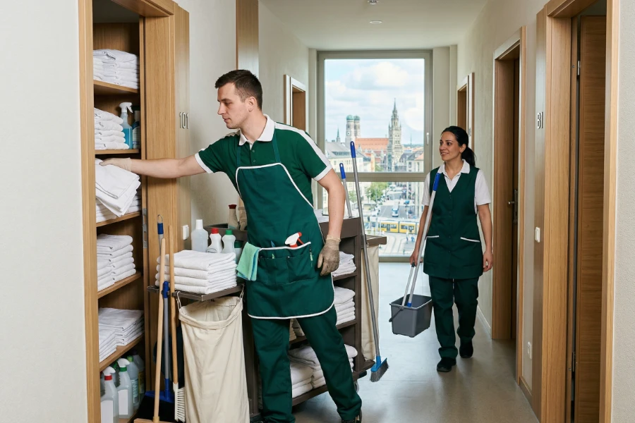 Housekeeping für Hotels, Boardinghouses und Beherbergungsbetriebe - Gebäudereinigung von Luna Glanz GmbH & Co KG
