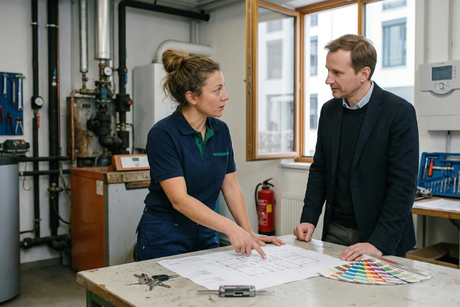 Persönliche Beratung für passende Leistungen im Facility Management - Gebäudereinigung von Luna Glanz GmbH & Co KG