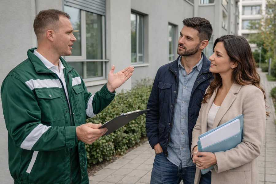 Persönliche Objektbegehung - Gebäudereinigung von Luna Glanz GmbH & Co KG