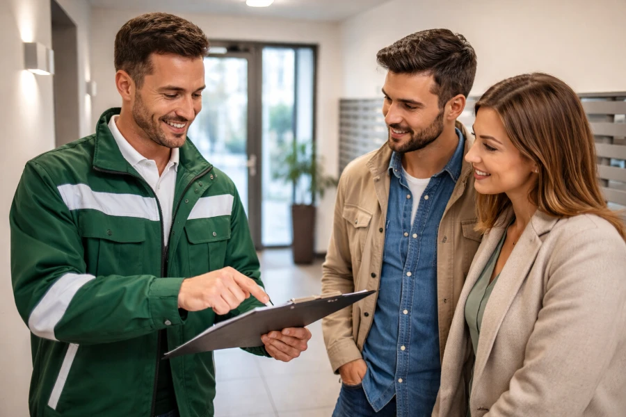 Objektbegehung in München für eine realistische Einschätzung - Gebäudereinigung von Luna Glanz GmbH & Co KG