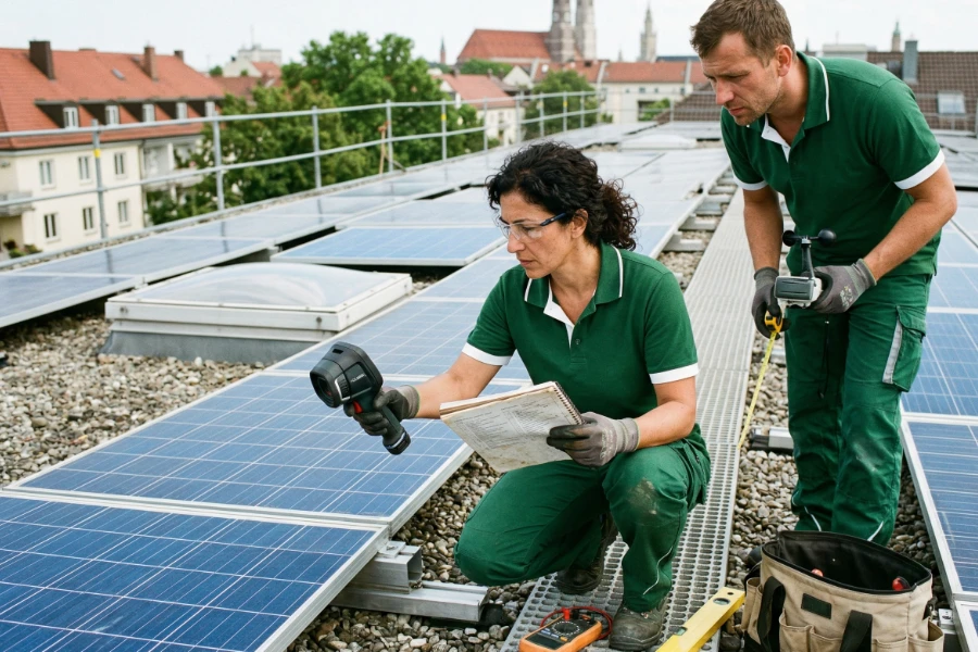 Geprüfte Sachverständige für Solar- und Photovoltaikanlagen - Gebäudereinigung von Luna Glanz GmbH & Co KG