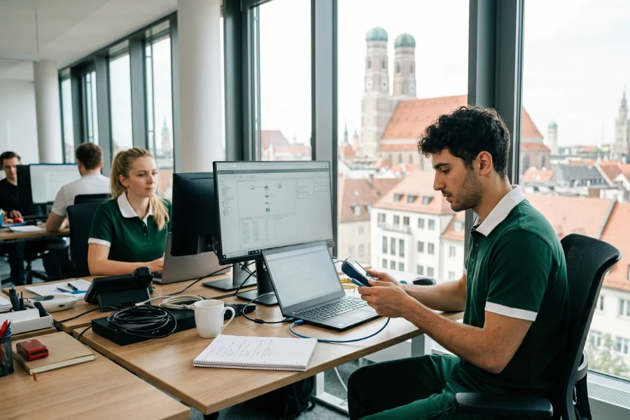 IT-Service in München - Gebäudereinigung von Luna Glanz GmbH & Co KG