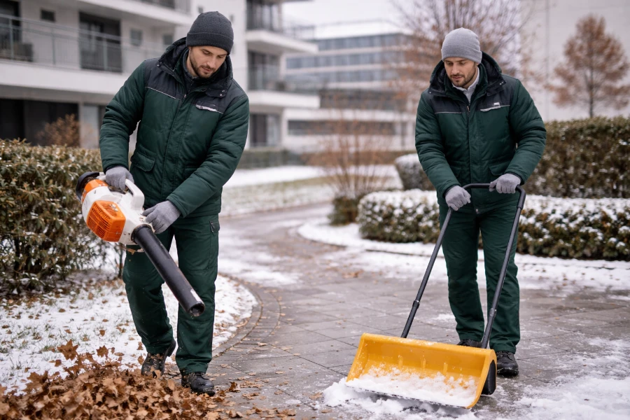 Gartenpflege, Außenanlagen und Winterdienst - Gebäudereinigung von Luna Glanz GmbH & Co KG