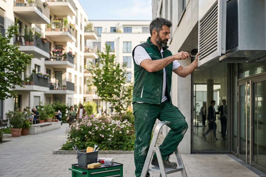 Hausmeisterservice für Wohnanlagen, Unternehmen und gewerbliche Objekte - Gebäudereinigung von Luna Glanz GmbH & Co KG