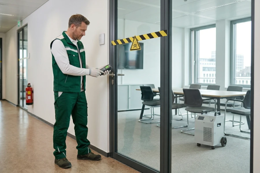 Professionelle Desinfektion mit Ozon in München für nachhaltige Reinigung ohne Chemie - Gebäudereinigung von Luna Glanz GmbH & Co KG