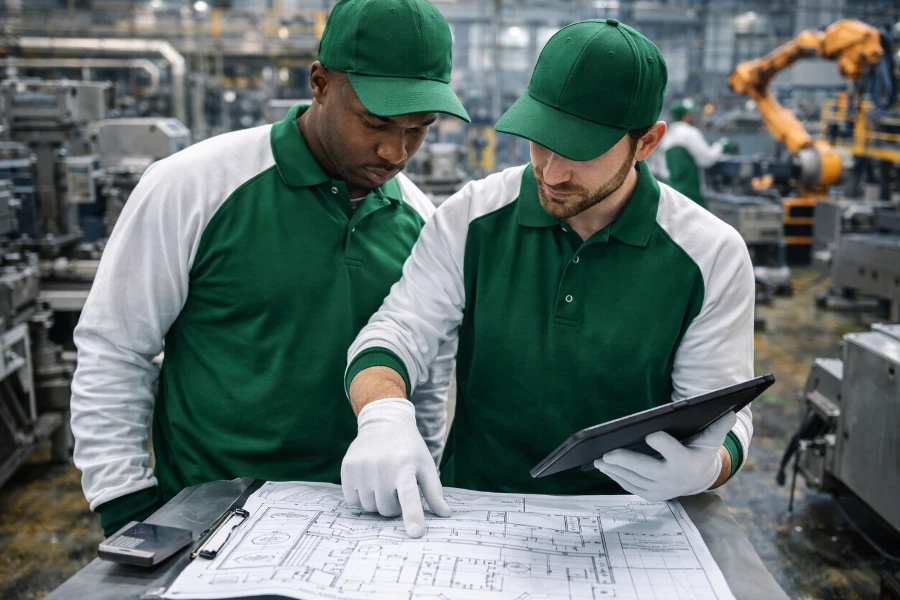 Industriereinigung mit genauer Planung und minimalen Stillstandzeiten - Gebäudereinigung von Luna Glanz GmbH & Co KG